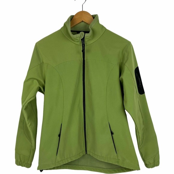 Black Diamond Jackets & Blazers - Black Diamond Womens Jacket Medium Green Long Sleeve Pockets Full Zipper Fleece